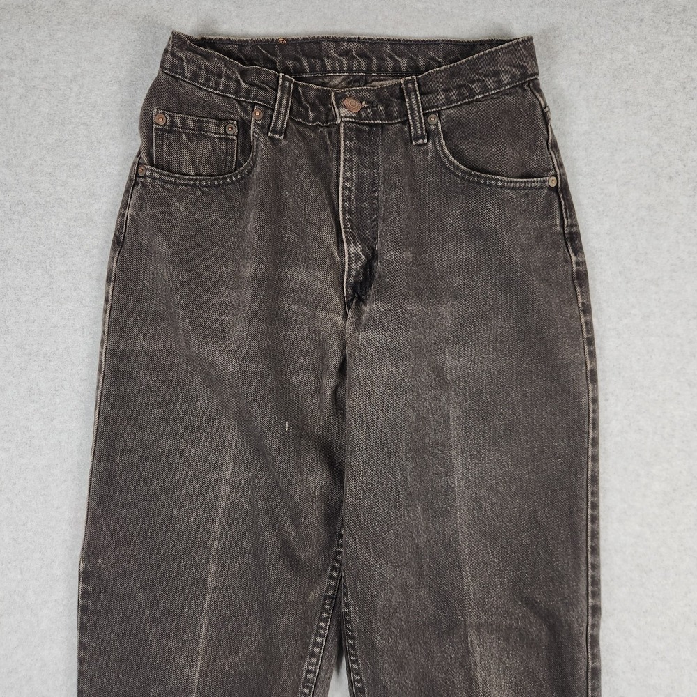 Vintage Levis Jeans 30x34 (Actual 28x34) Black 560 Loose Fade Distressed Canada